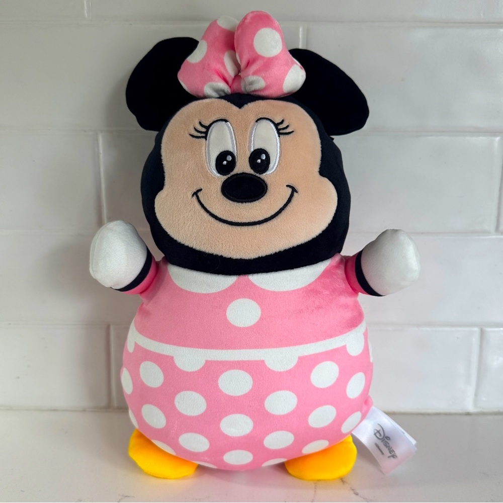 Squishmallows Official Plush 10 inch Minnie Mouse HugMee - Ultra Soft Stuffy